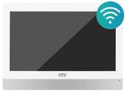 CTV-M5902 W (белый) Цветной монитор видеодомофона 9".