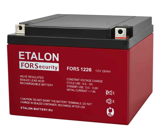 Аккумулятор FORS 12-26 Etalon