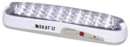 SKAT LT-2330 LED 30 светодиодов; 2 режима работы; время резерва до 4/8 часа